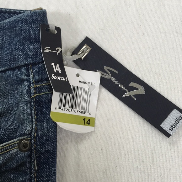 NWT Seven7 Studio Jeans - Picture 7 of 8